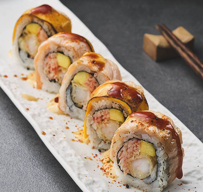 Cheesy Aburi Sake