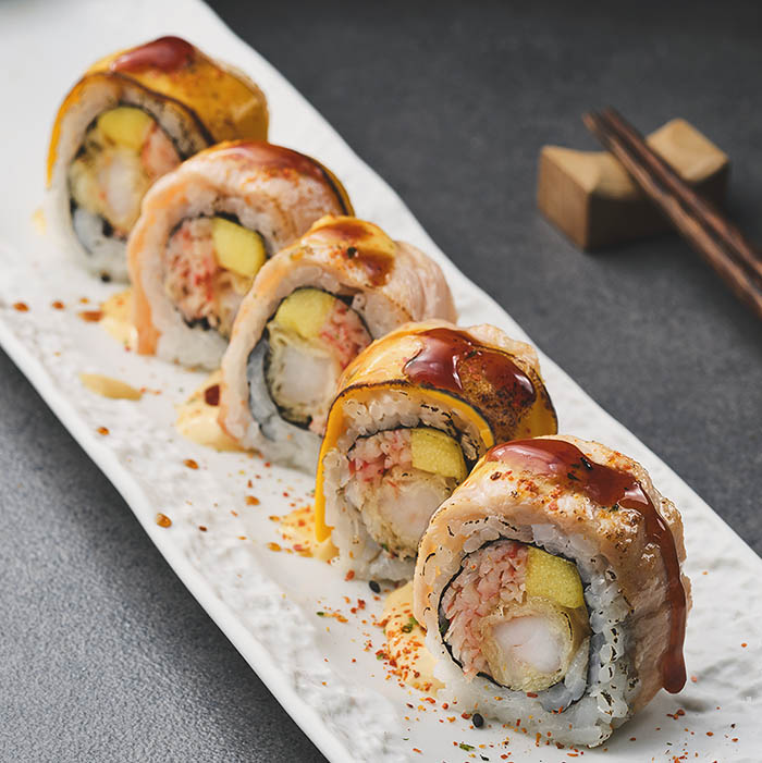 Cheesy Aburi Sake