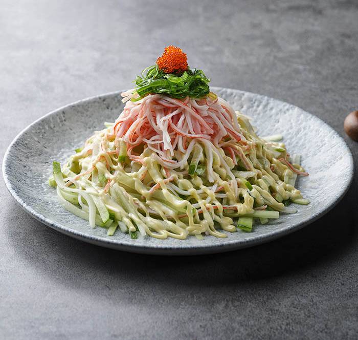 Cucumber Crab Salad