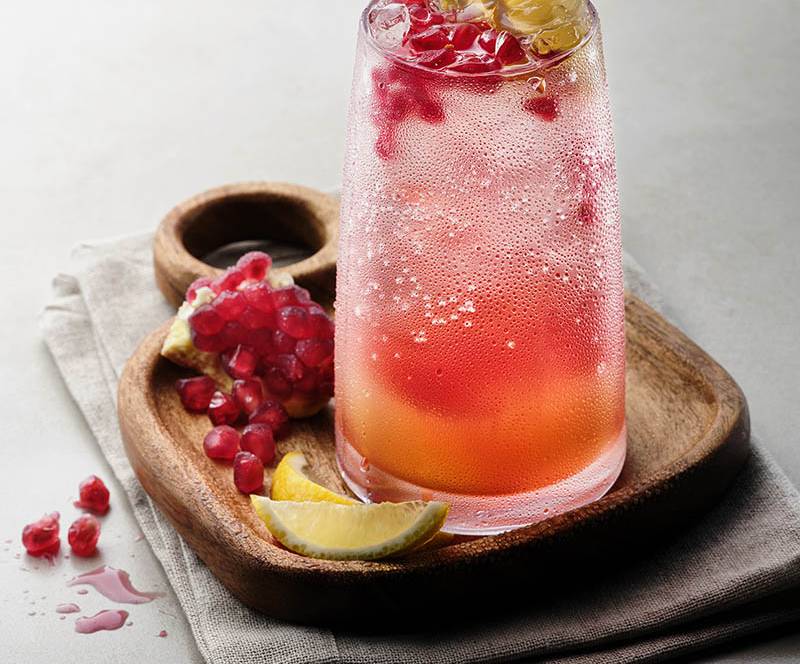 Pomegranate Cooler